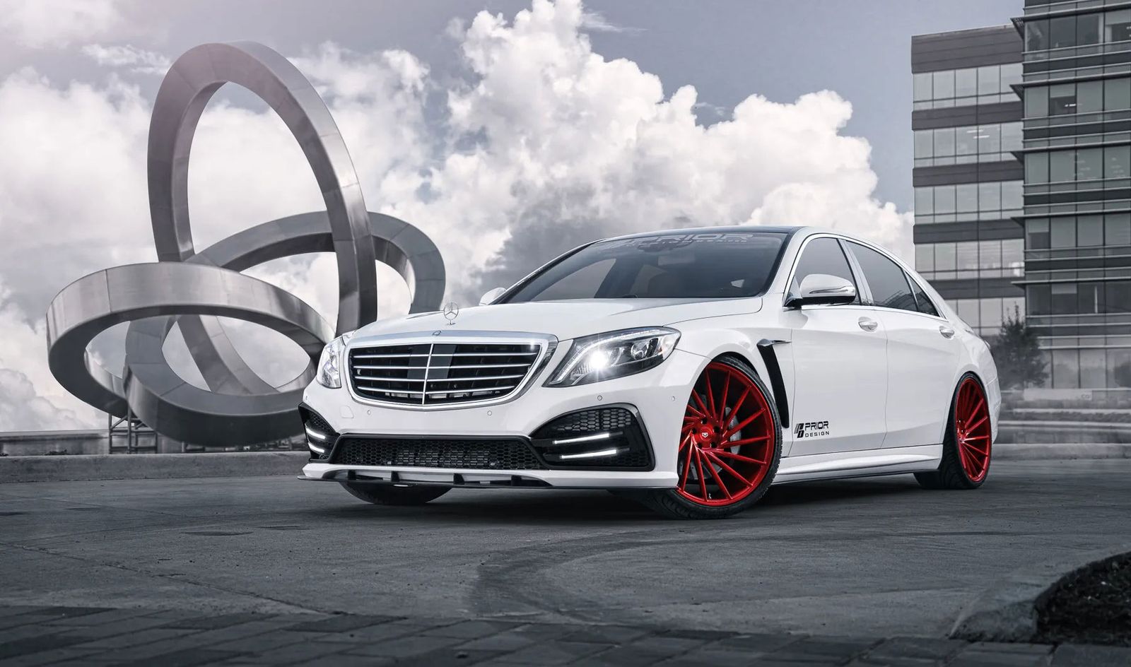 S-Class with aero kit