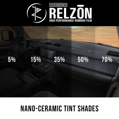 Relzon IR window film shades