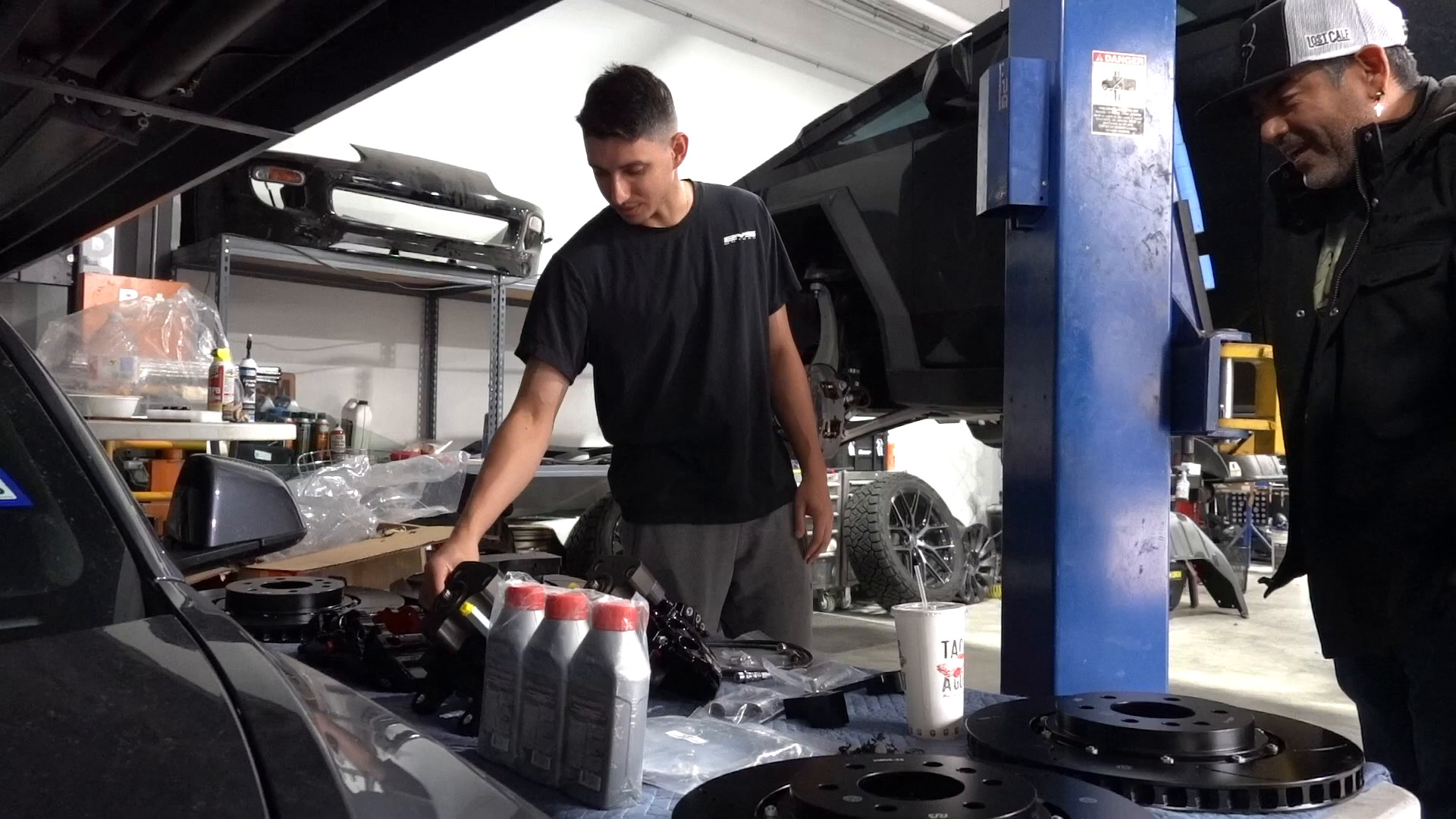 Cybertruck brake service