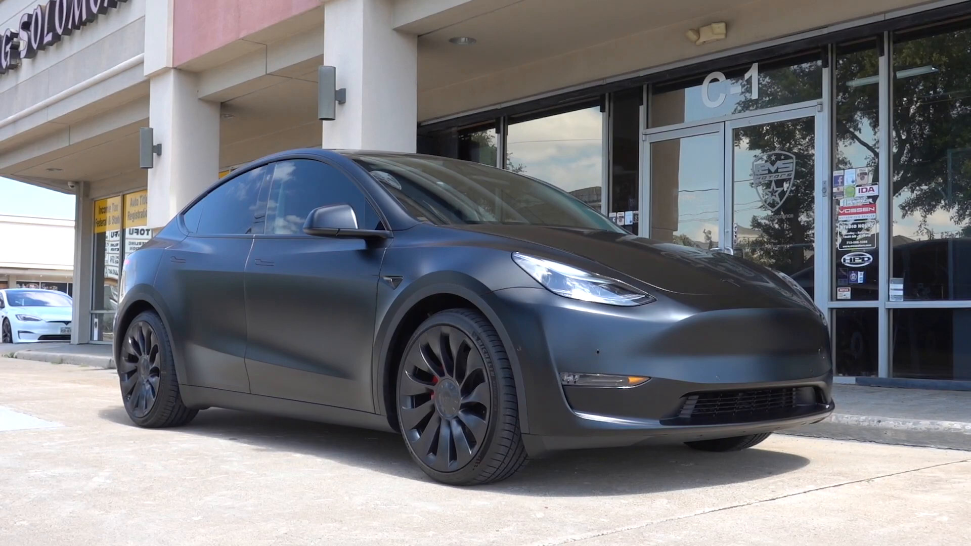 Model Y satin black PPF